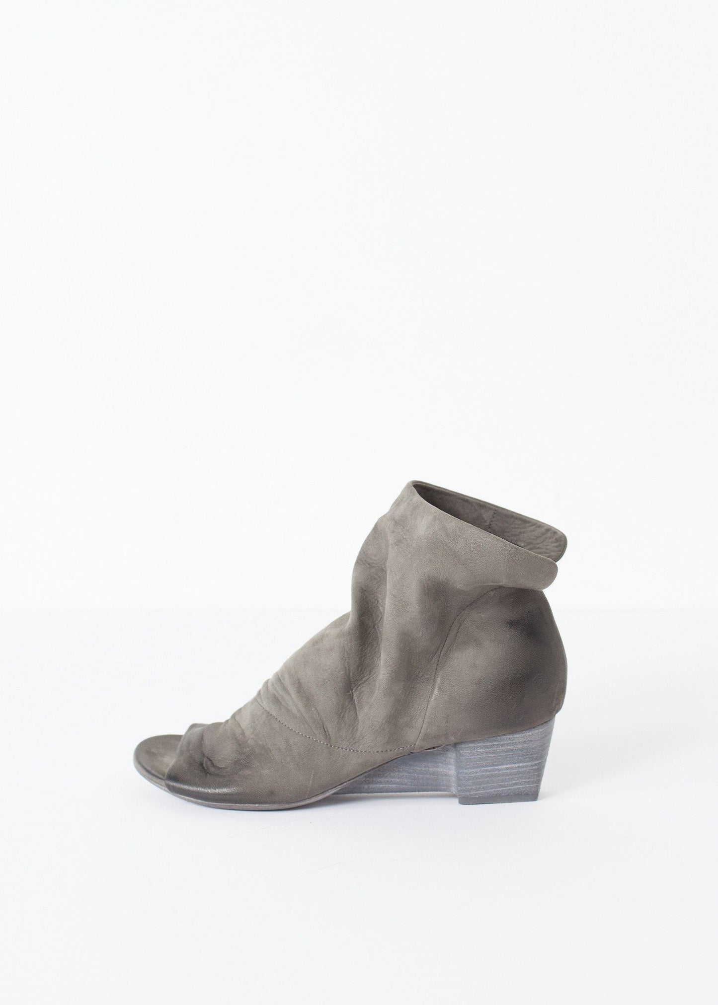 block wedge in dark slate women's shoes *** 222