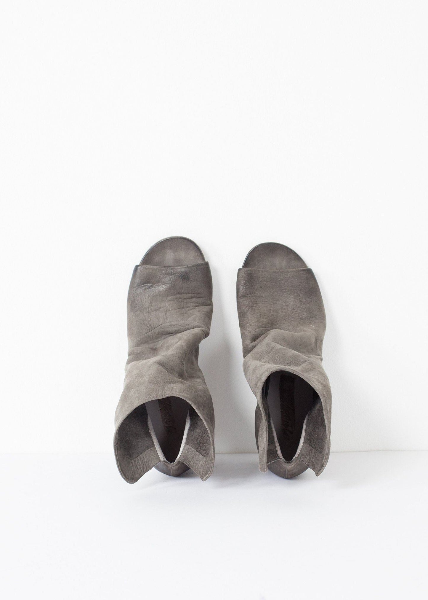 block wedge in dark slate women's shoes *** 222