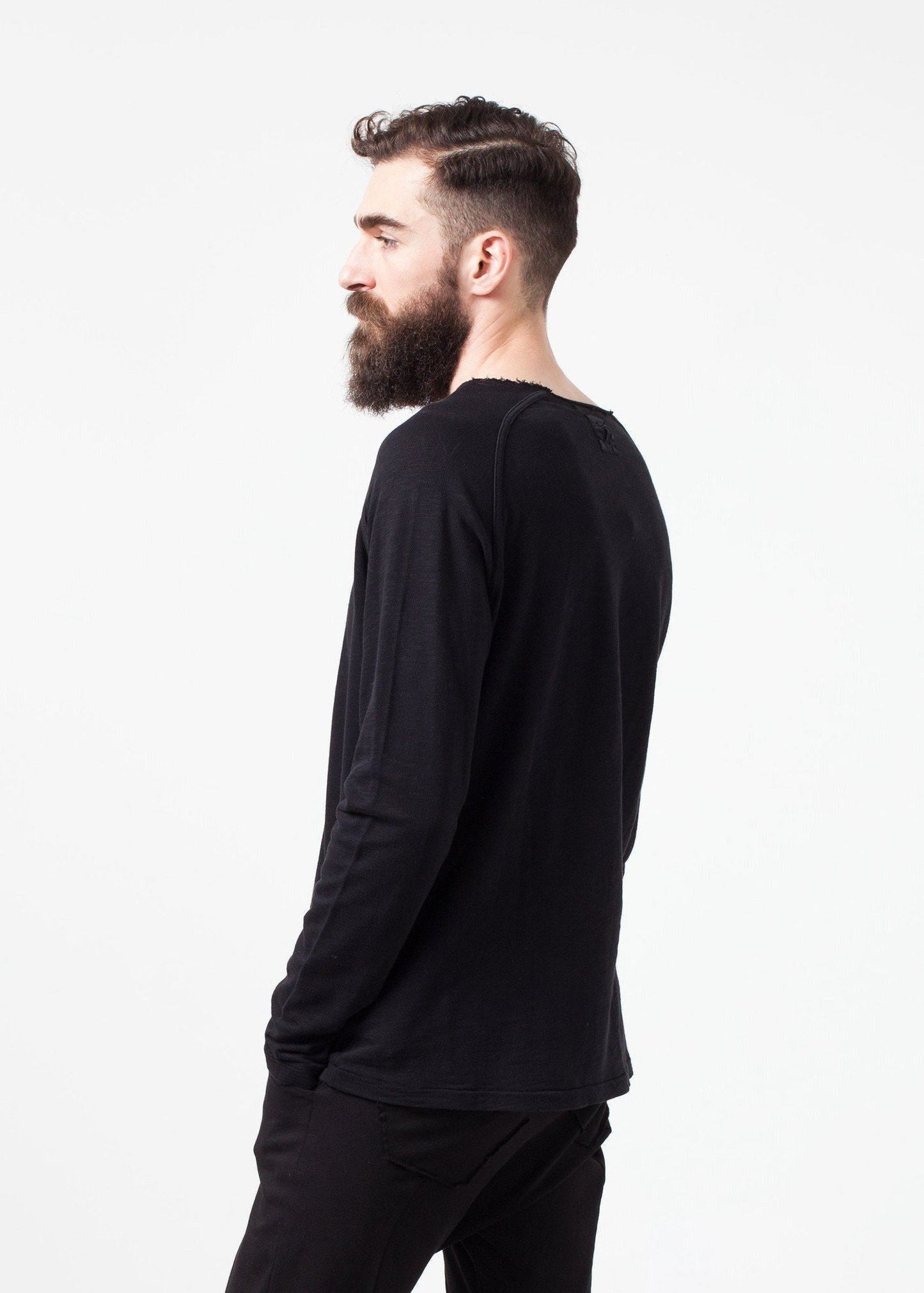 daris tee in black men's t-shirts *** 222