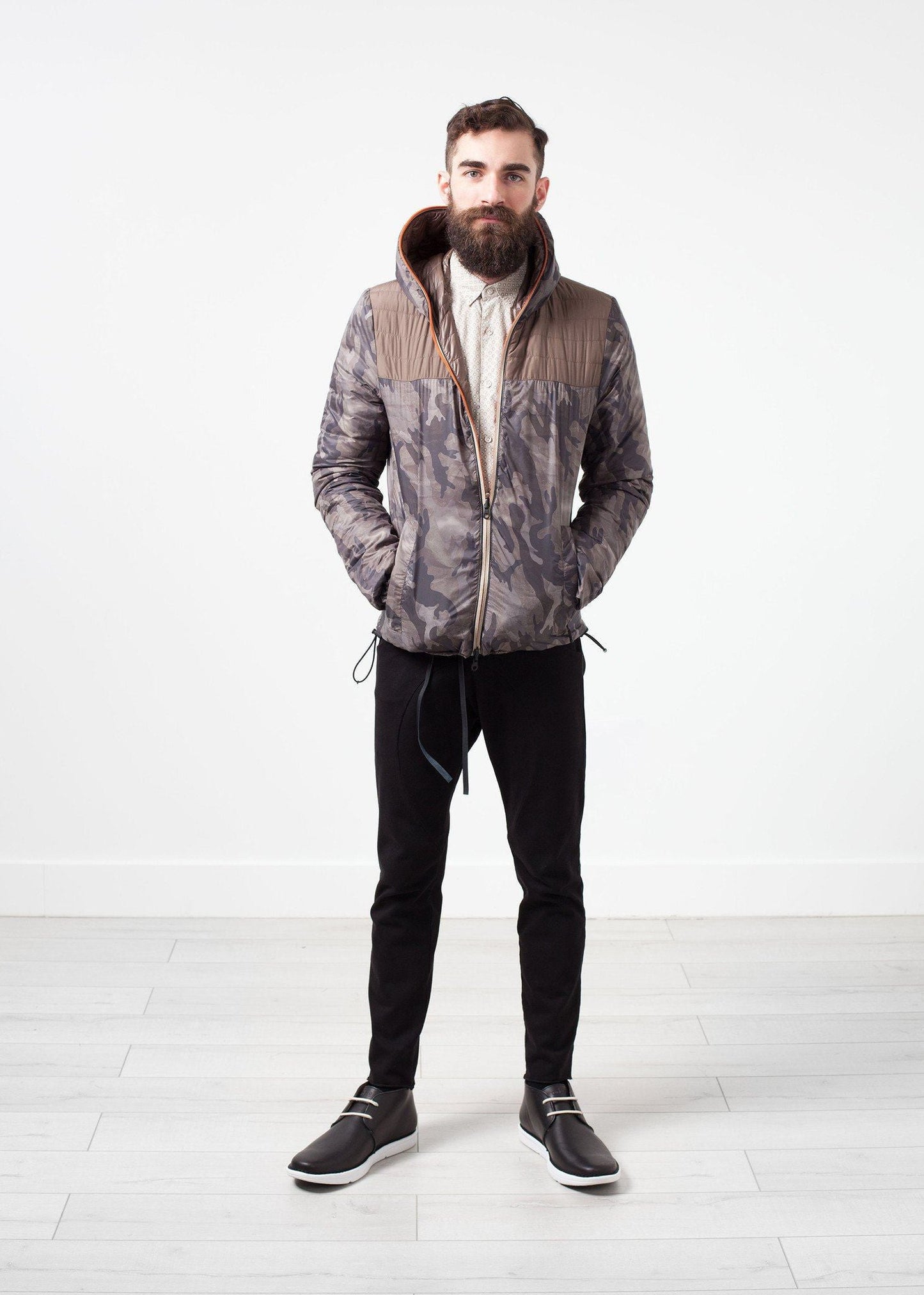 peone jacket in khaki men's coats & jackets *** 222