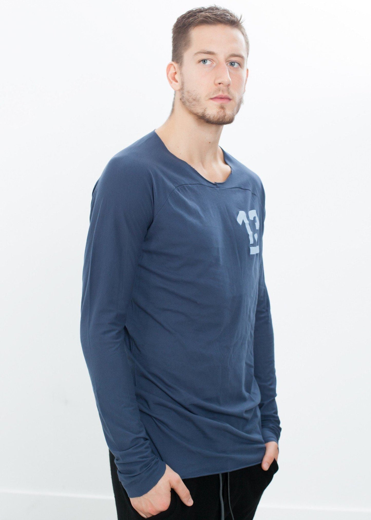 antidote "13" tee in mood indigo men's t-shirts  *** 222