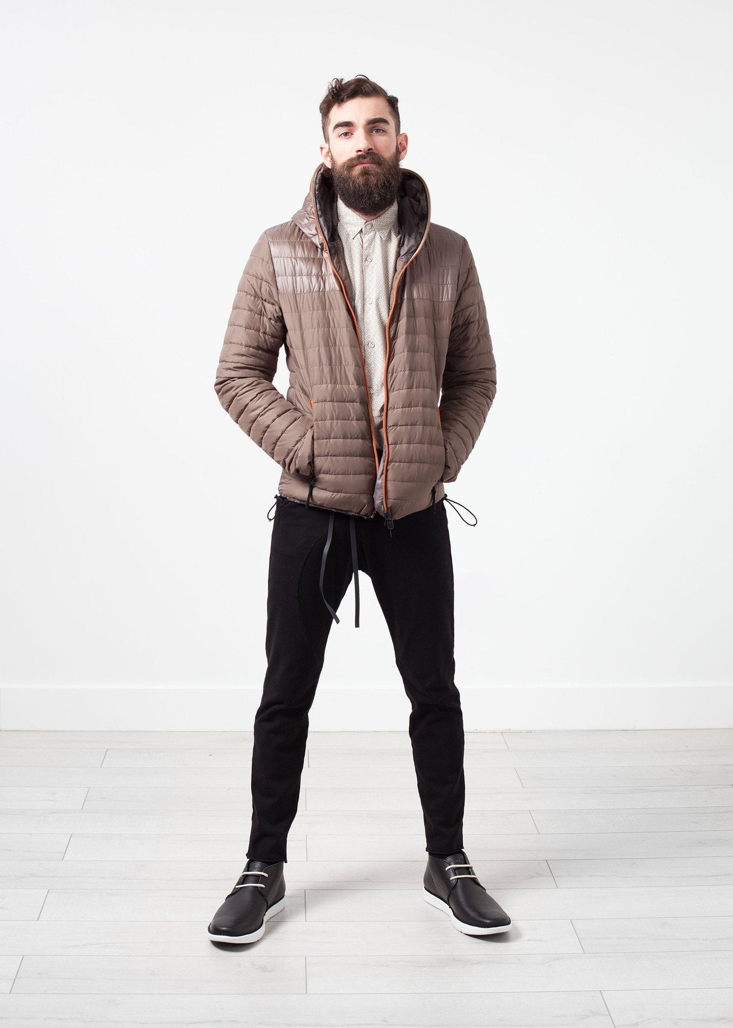 peone jacket in khaki men's coats & jackets  *** 222