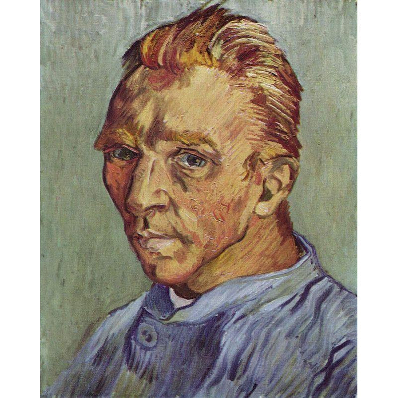 SELF-PORTRAIT WITHOUT BEARD | VINCENT VAN GOGH